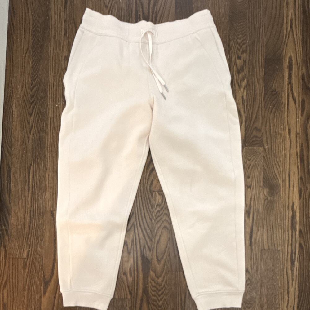 Lululemon Align Jogger Women's Size 12 Cream Sweatpants Pockets